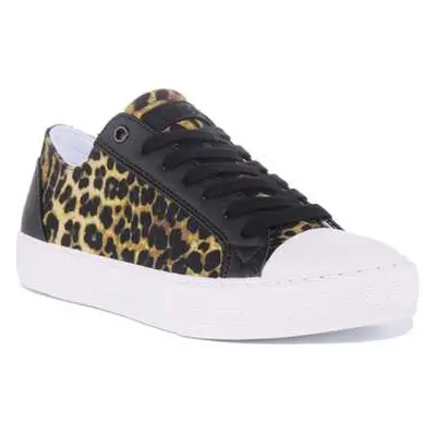 Guess Fl6Pssfap12 Casual Leopard For Women women's Trainers in Brown