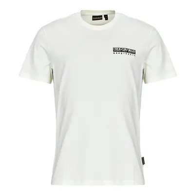 Napapijri S-VIGNONI men's T shirt in White