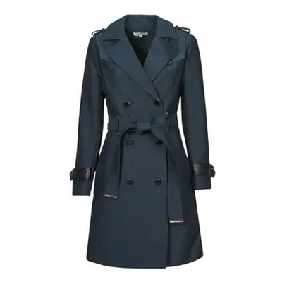 Morgan GMARINE women's Trench Coat in Marine