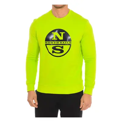 North Sails 9024130-453 men's Sweatshirt in Green