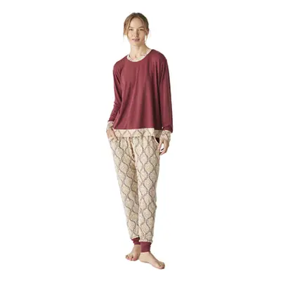 J&j Brothers JJB1-EP2001 women's Sleepsuits in Bordeaux