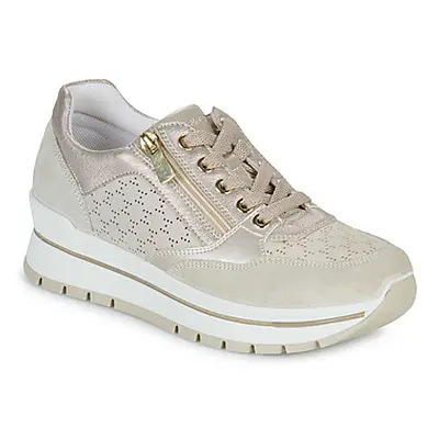 IgI&CO DONNA ANISIA women's Shoes (Trainers) in Beige