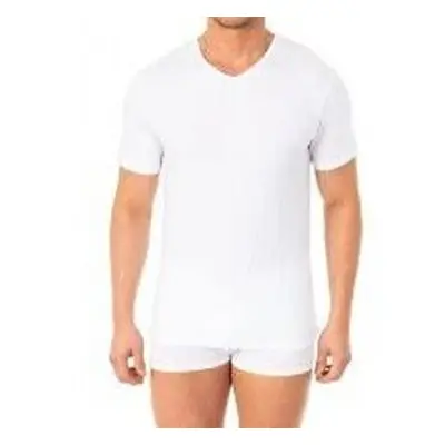 Abanderado A0DGO-BLANCO men's T shirt in White