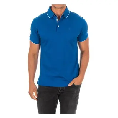 Hackett HM561801-501 men's Polo shirt in Blue