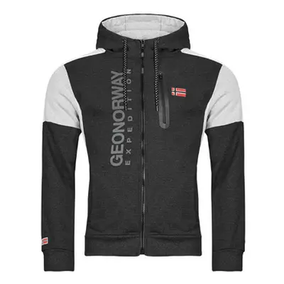 Geographical Norway FAGOZIP men's Sweatshirt in Grey