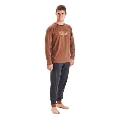 Munich MU1-EP0151 men's Sleepsuits in Brown