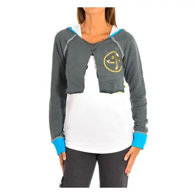 Zumba Z1T00475-DARKE-GREY women's Jacket in Multicolour