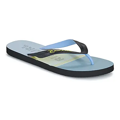 Rip Curl BREAKERS BLOOM OPEN TOE men's Flip flops / Sandals (Shoes) in Blue