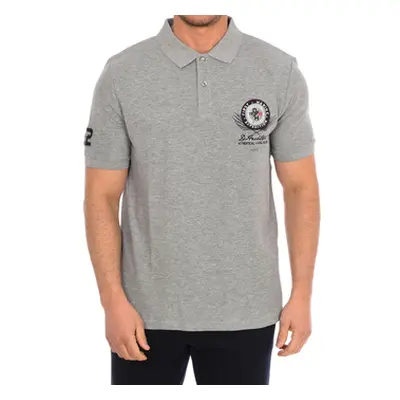 Daniel Hechter 75100-181990-910 men's Polo shirt in Grey