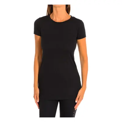 Zumba Z1T00543-NEGRO women's T shirt in Black