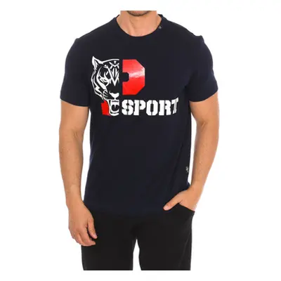 Philipp Plein Sport TIPS410-85 men's T shirt in Marine