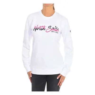 North Sails 9024250-101 women's Sweatshirt in White