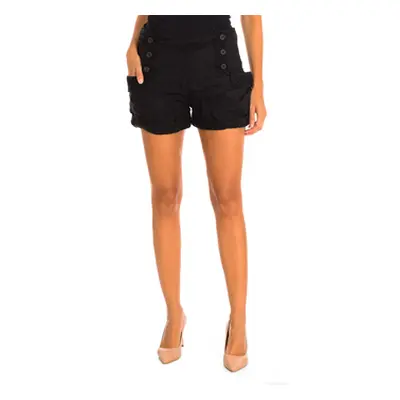 Le Temps des Cerises PFATTILA-BLACK women's Shorts in Black