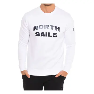 North Sails 9024170-101 men's Sweatshirt in White