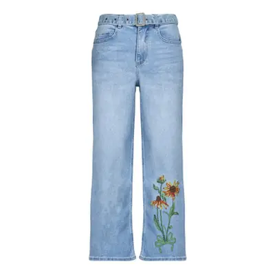 Desigual OHIO women's Flare / wide jeans in Blue