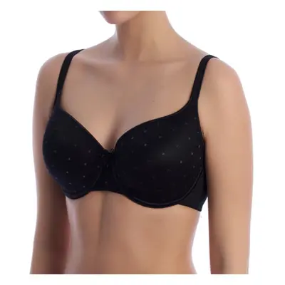 Selene DALIA-NEGRO women's Balconnette bras in Black