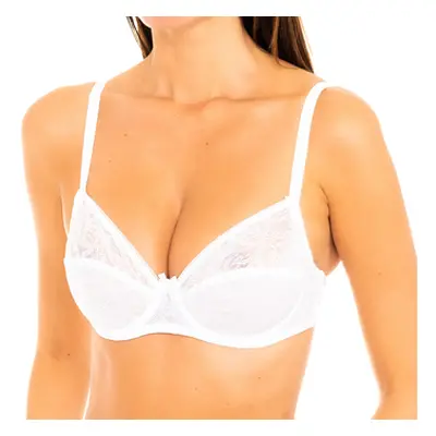 DIM D08G6-0HY women's Underwire bras in White