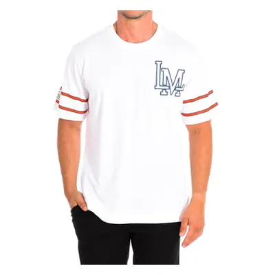 La Martina TMR316-JS206-00001 men's T shirt in White