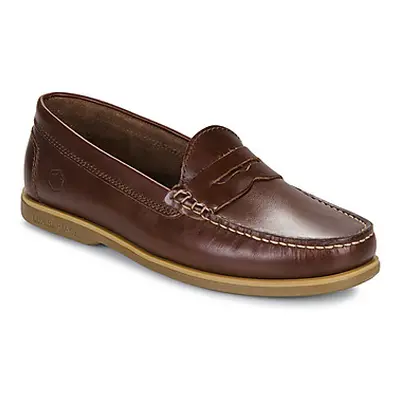 Lumberjack NAVIGATOR men's Loafers / Casual Shoes in Brown