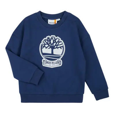 Timberland T60444 boys's Children's sweatshirt in Marine