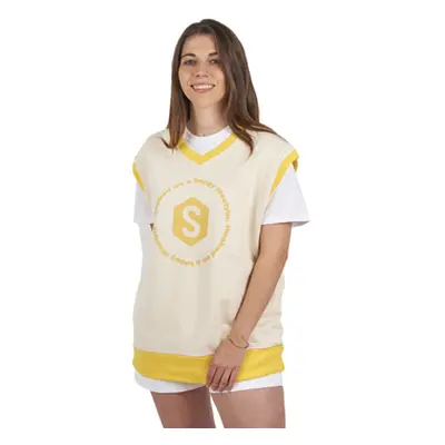 Superb 1982 SPRBVE-2201-YELLOW women's Sweatshirt in Multicolour