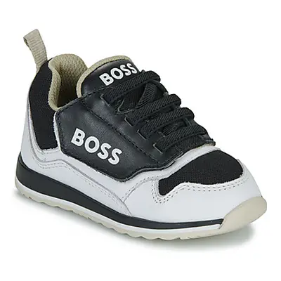 BOSS J52166 boys's Children's Shoes (Trainers) in Multicolour