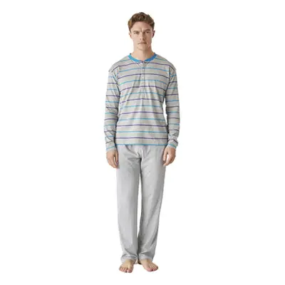 J&j Brothers JJBEP5500 men's Sleepsuits in Grey