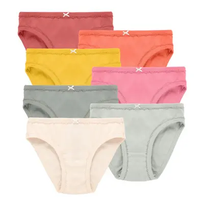 Petit Bateau 7 CULOTTES girls's Knickers/panties in Multicolour