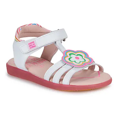 Agatha Ruiz de la Prada AITANA girls's Children's Sandals in White