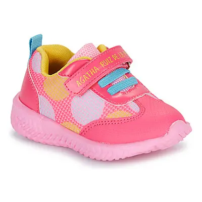 Agatha Ruiz de la Prada RUNNING girls's Children's Shoes (Trainers) in Pink