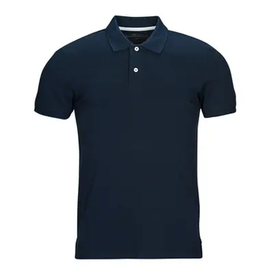 Esprit solid po pi men's Polo shirt in Marine