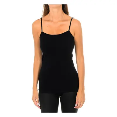 Intimidea 210014-NERO women's Vest top in Black