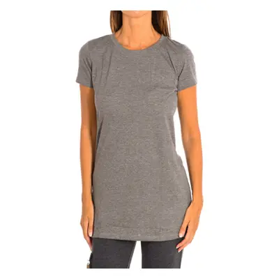 Zumba Z1T00543-GRIS women's T shirt in Grey