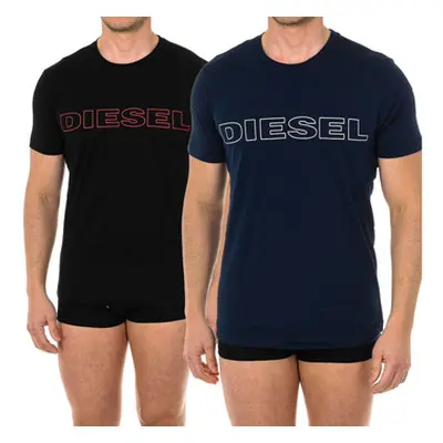 Diesel A02117-0DARX-E2617 men's T shirt in Multicolour