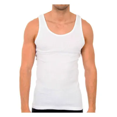 Abanderado 0980-BLANCO men's Vest top in White