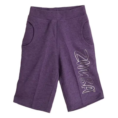 Zumba Z2B00044-BERRY women's Shorts in Purple