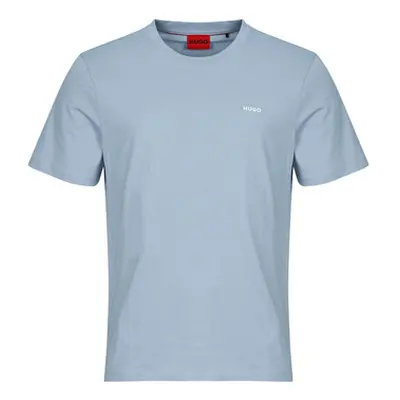 HUGO Dero222 men's T shirt in Blue