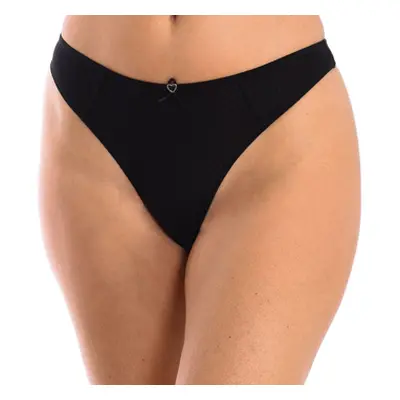 Selene TGSONIA-NEGRO women's Tanga briefs in Black