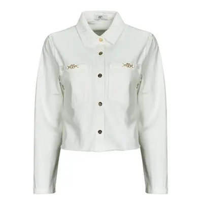 Le Temps des Cerises MANUELA women's Denim jacket in White