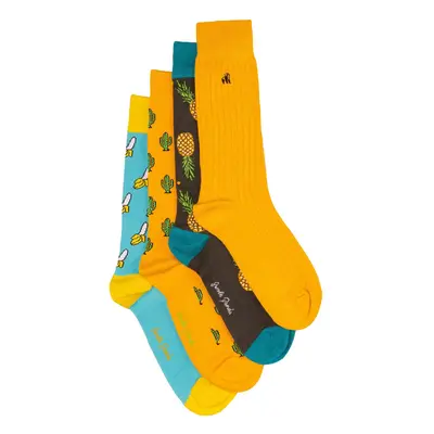 Cactus & Banana Bamboo Sock Bundle - Four Pairs