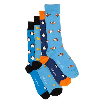 Duck & Penguin Bamboo Sock Bundle - Four Pairs