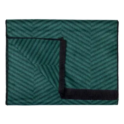 Green Herringbone Bamboo Scarf