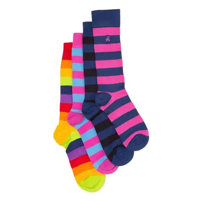 Pride Stripe Bamboo Sock Bundle - Four Pairs