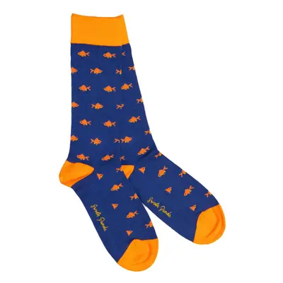 Gold Fish Bamboo Socks