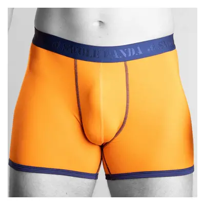 Bamboo Boxers - Orange / Blue Band