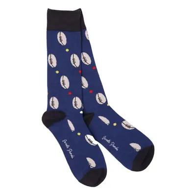 Rugby Ball Bamboo Socks