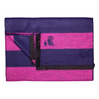 Rich Pink Stripe Bamboo Scarf