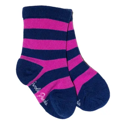 Children's Pink Stripe Bamboo Socks