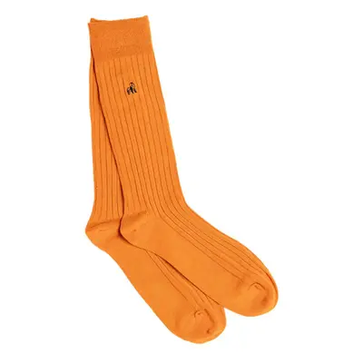 Burnt Orange Bamboo Socks