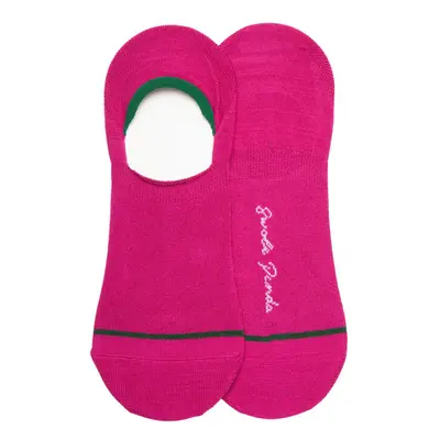 Cerise "No-Show" Bamboo Socks